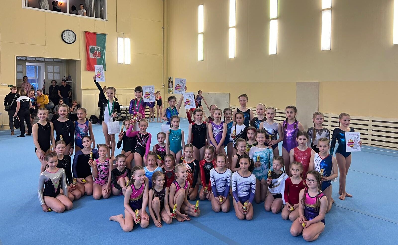 Aizvadīts “Lieldienu turnīrs” sporta vingrošanā
