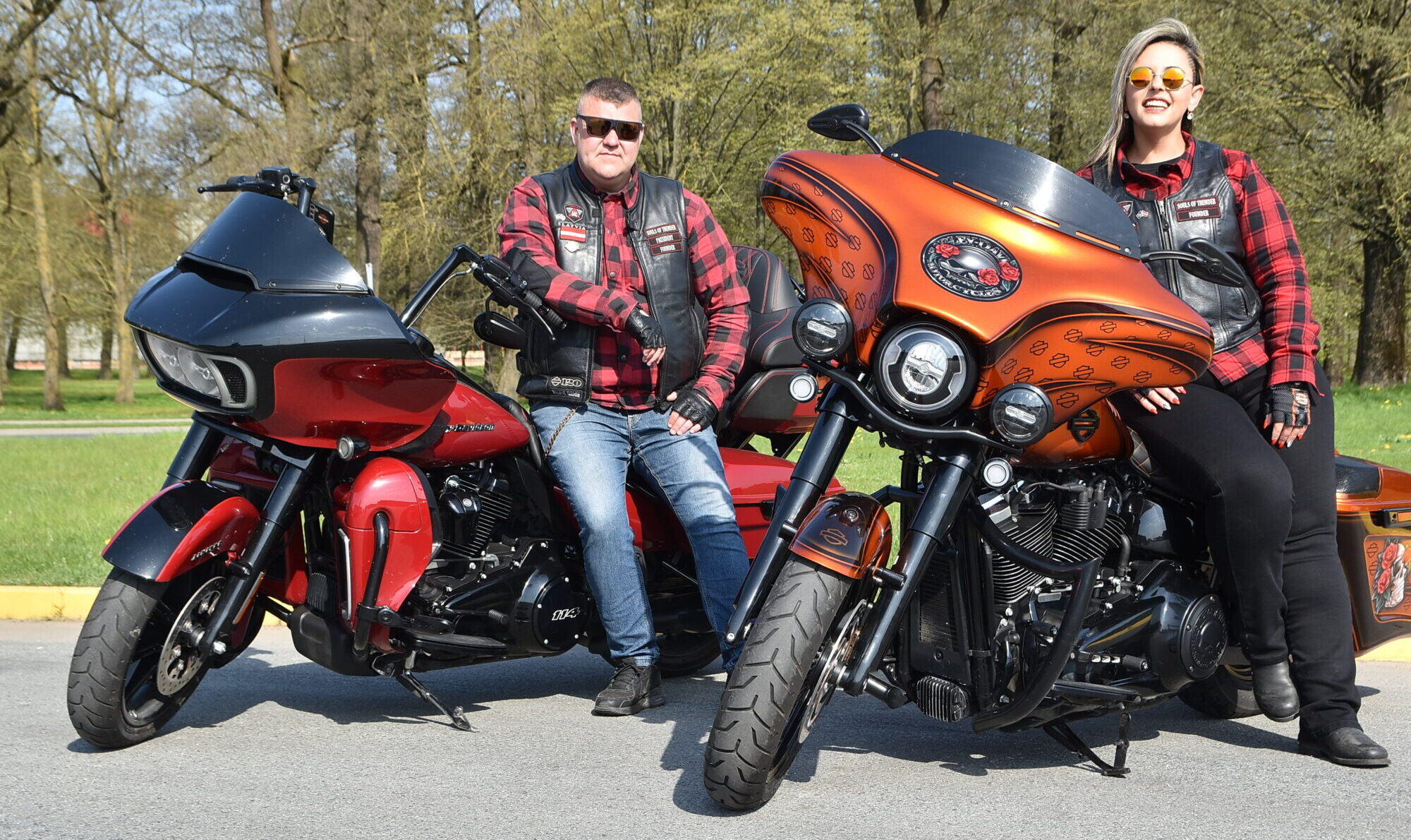 Foto: Visiem viens vējš. Neaizstājamā brīvības izjūta motocikla seglos