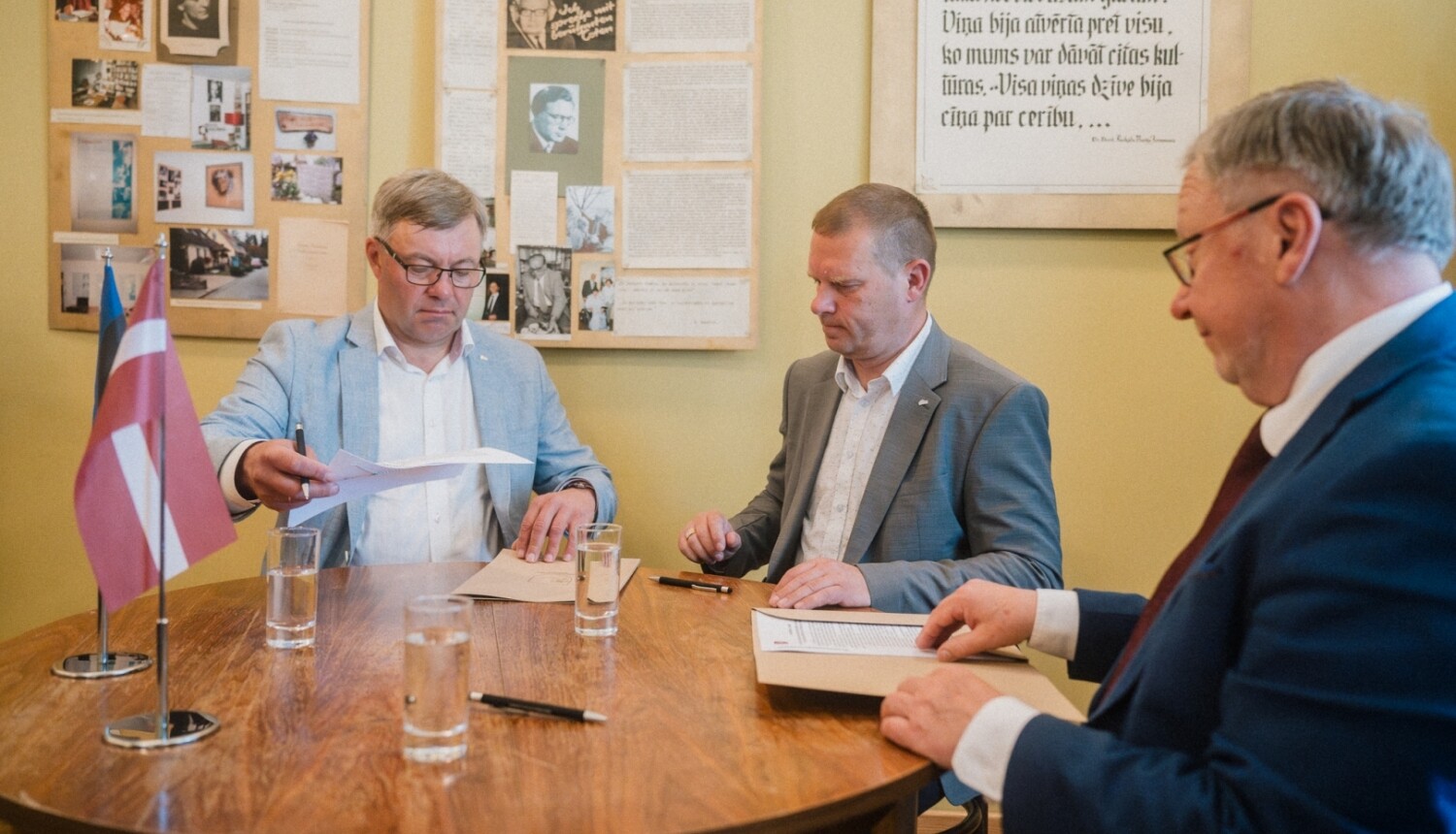 Atjauno Grobiņas iepriekšējo sadarbību ar Igauniju