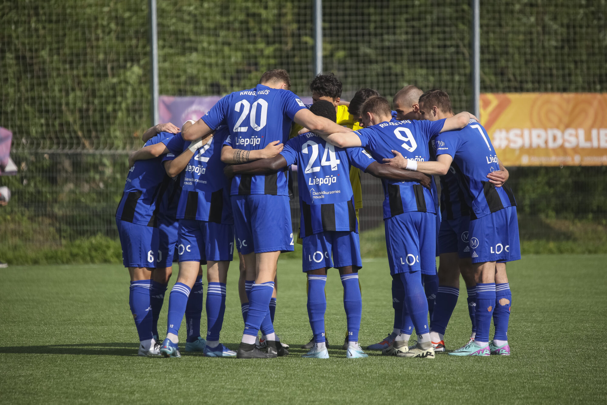 Futbola virslīgā tiksies “Grobiņas SC”/LFS un “Riga”