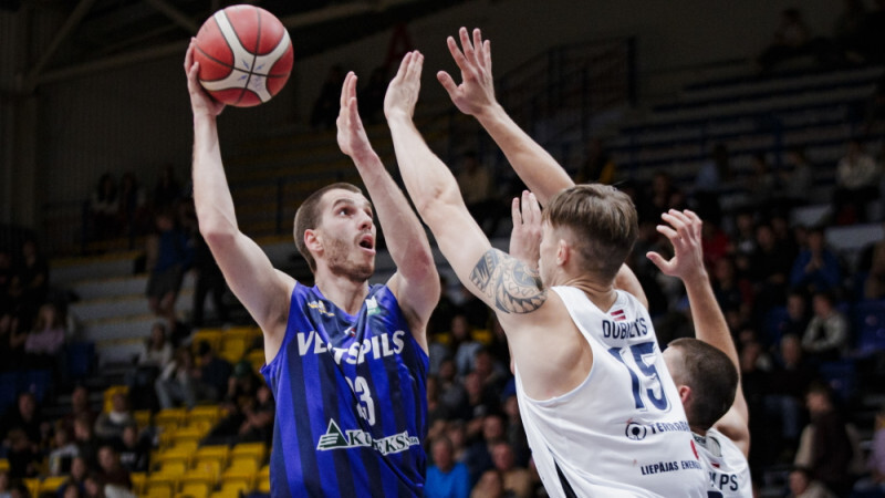“Liepājas” un “Ventspils” basketbolisti aizvadīs pirmo spēli LBL bronzas sērijā
