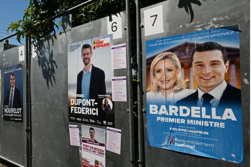 Francijā svētdien notiek parlamenta vēlēšanu pirmā kārta