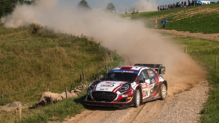 Video: Mārtiņa Seska ekipāža WRC debijā pirms noslēdzošās dienas saglabā piekto vietu