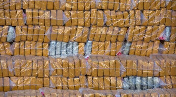 Vācijas policija konfiscējusi 35,5 tonnas kokaīna