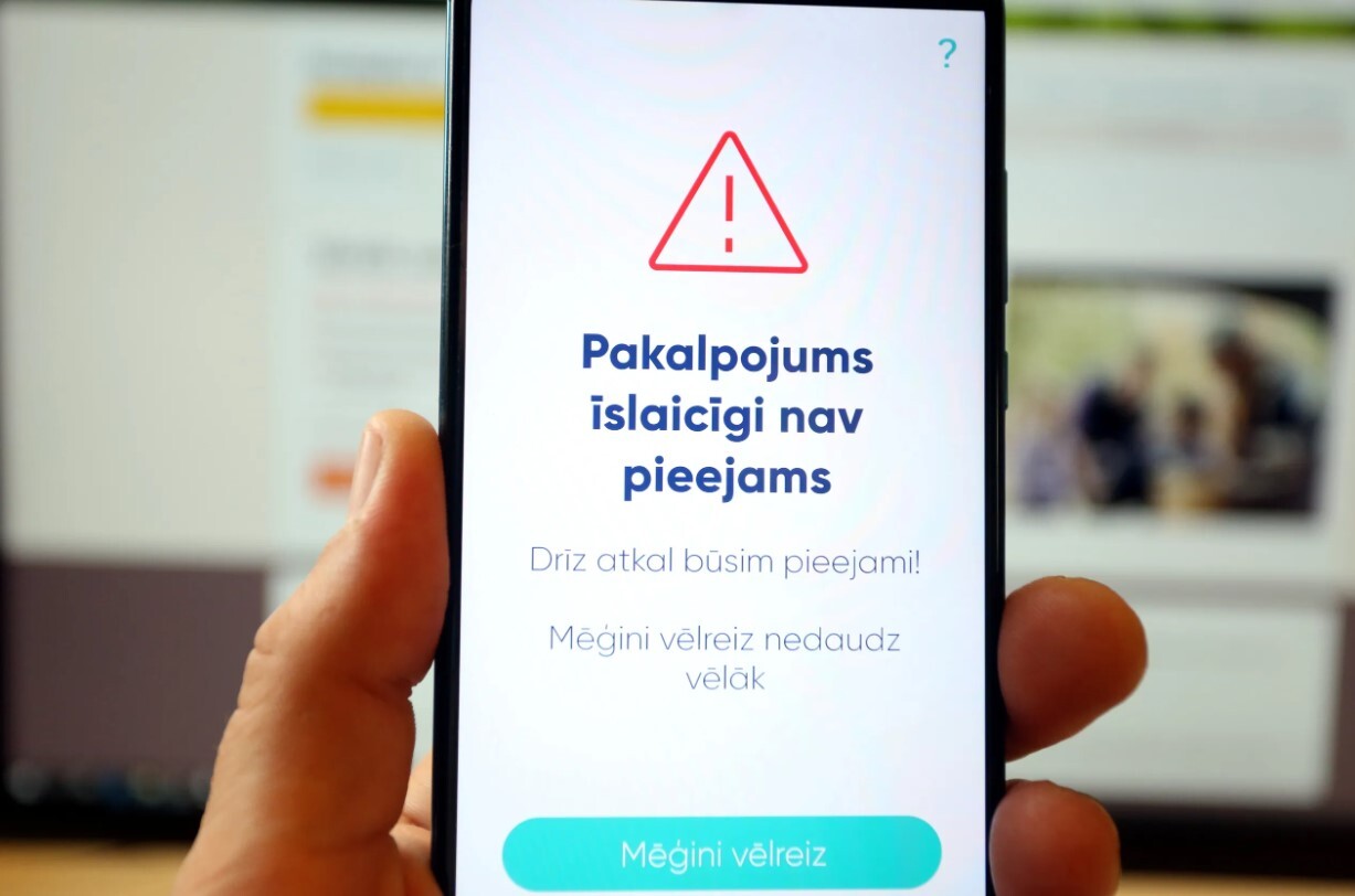 Arī piektdien kiberuzbrukuma dēļ traucēta “Smart-ID” darbība