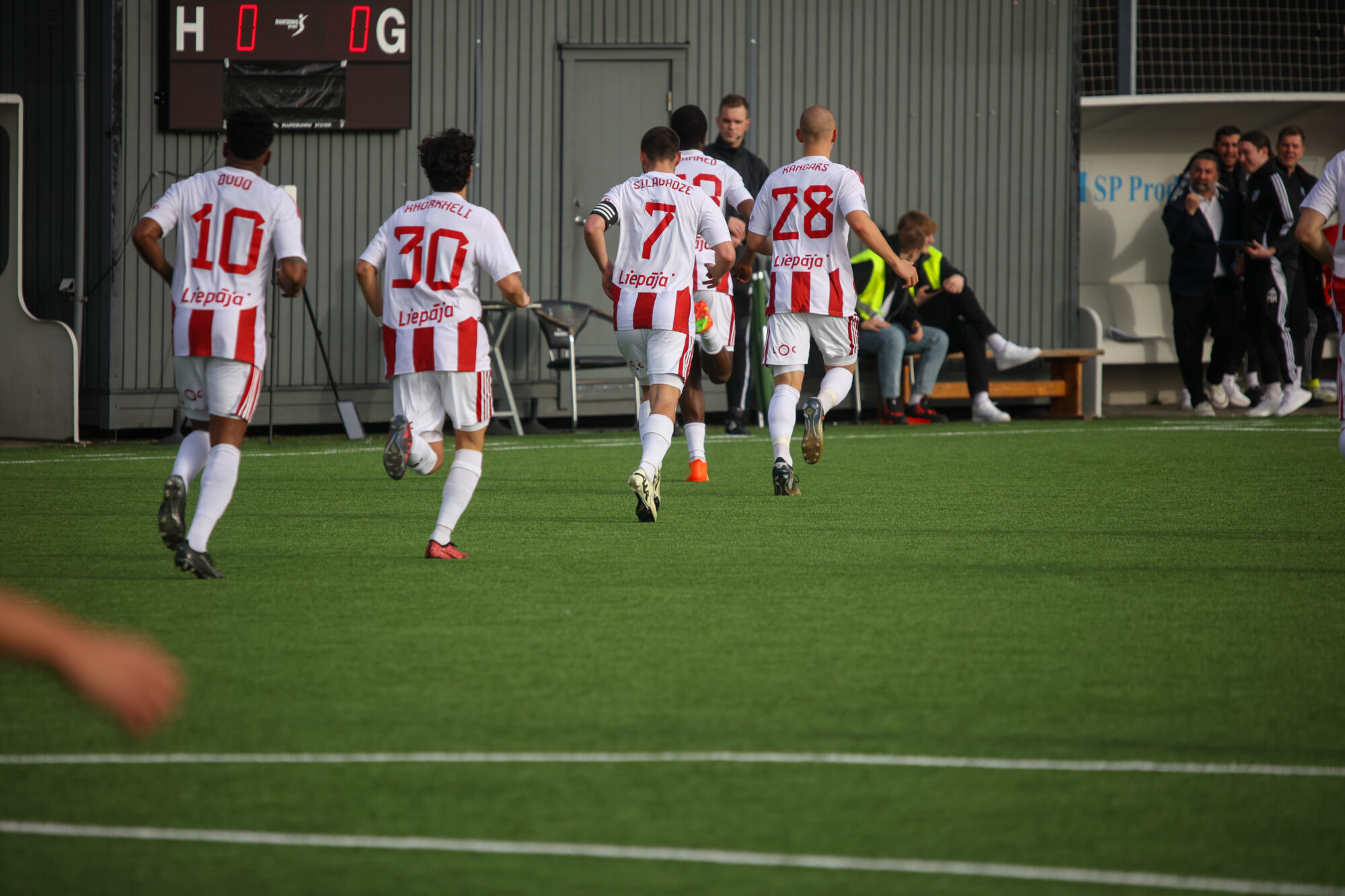 “Liepāja” un “Jelgava” spēlē neizšķirti
