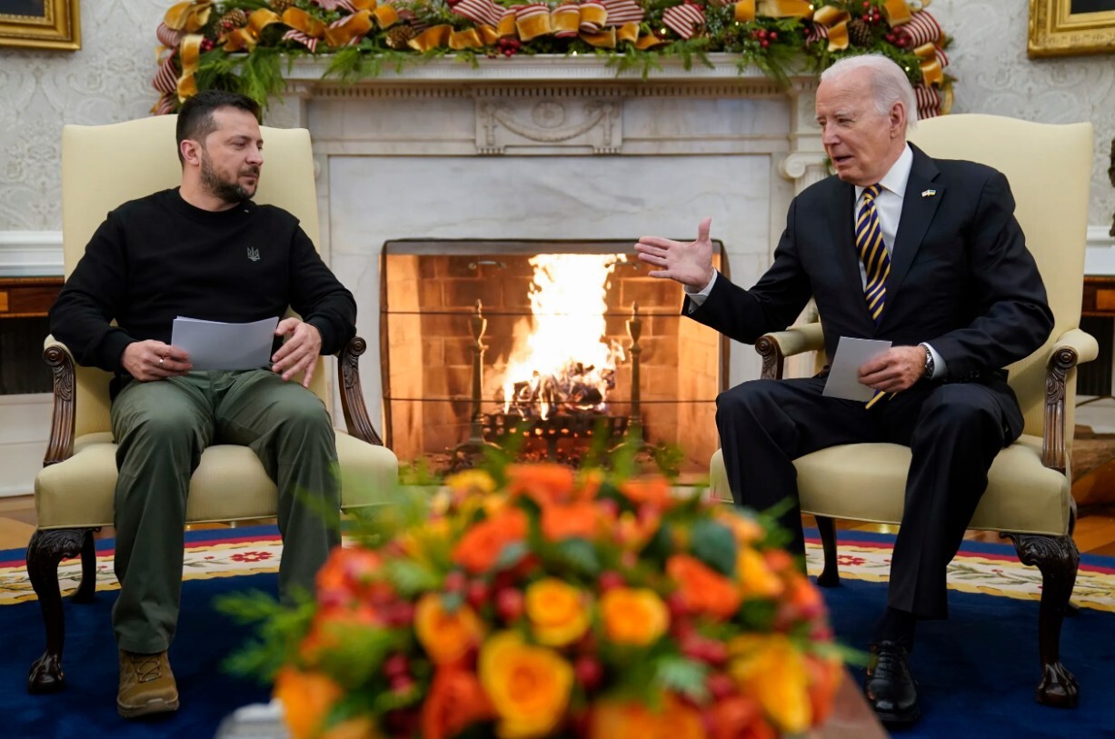 Baidens tiksies ar Zelenski Francijā un G7 samitā Itālijā