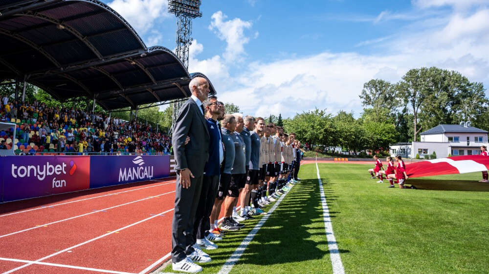 Latvijas futbolisti Liepājā Baltijas kausā spēkosies ar Fēru salām
