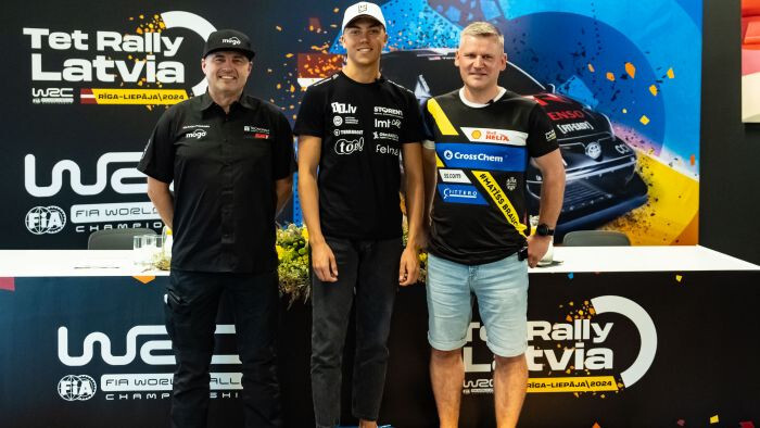 Sesks: “Jāizbauda šis brīdis, kad WRC čempionāts ieradies mūsu mājās”