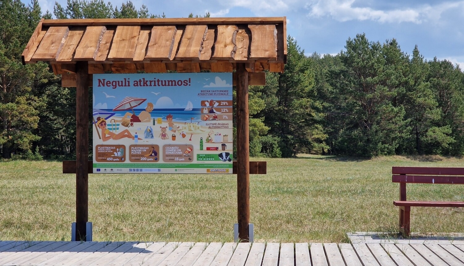 Kurzeme: Piekrastē aicina negulēt atkritumos