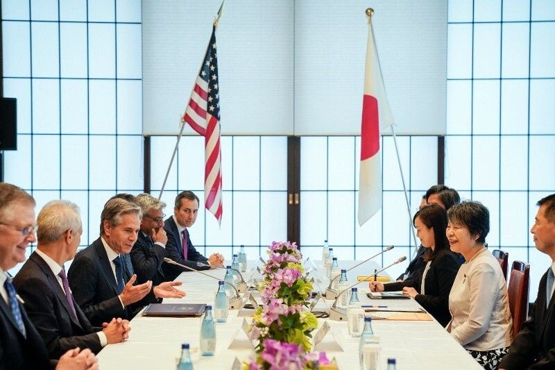 ASV un Japāna kritizē Ķīnu un Krieviju