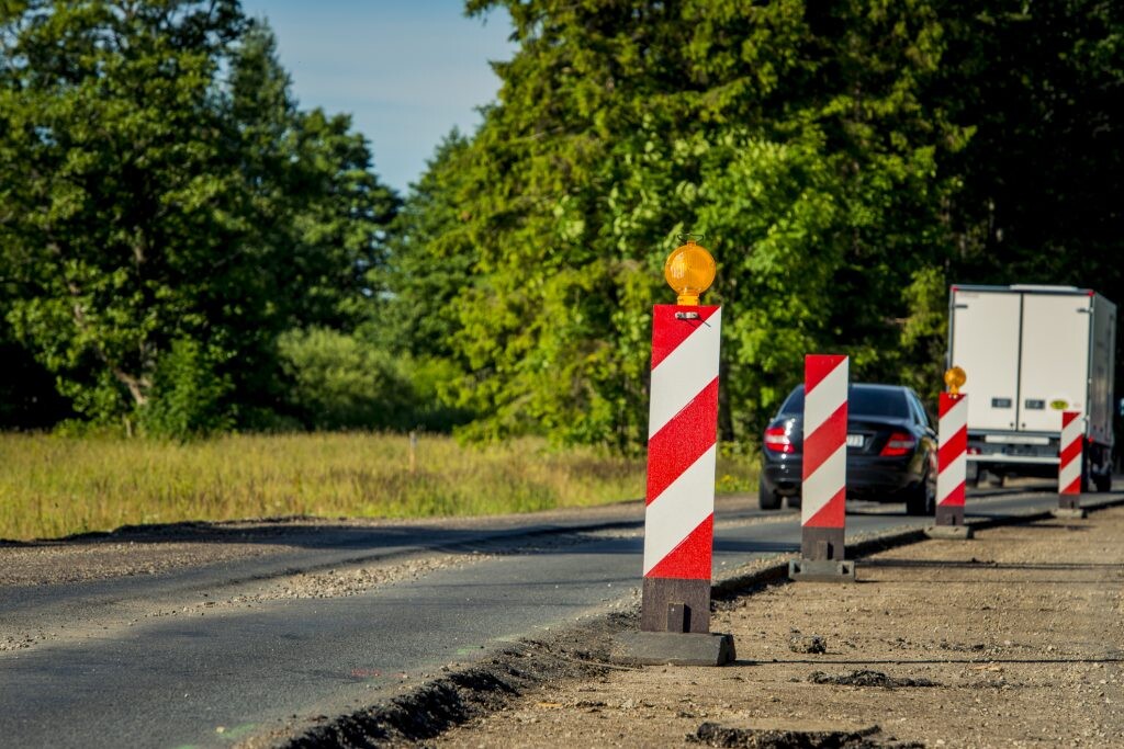 Sāk remontdarbus uz Liepājas šosejas pie Tīreļiem