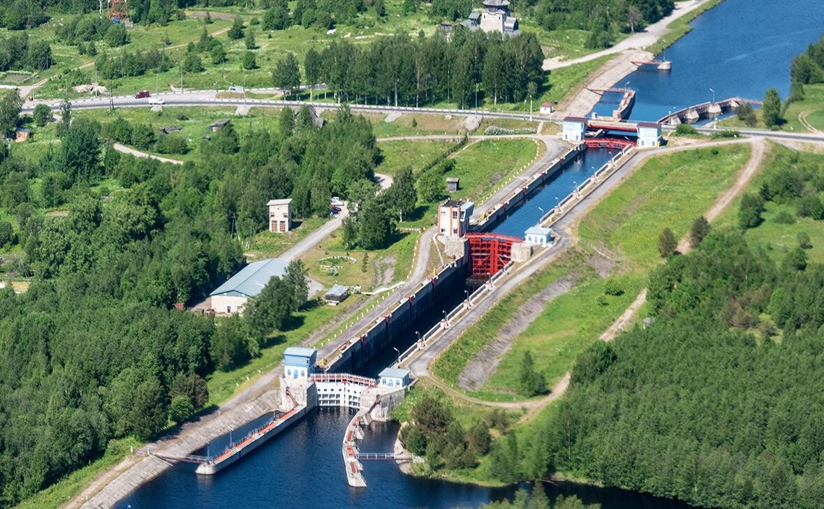 Krievijā pārrauts Baltās-Baltijas jūras kanāla dambis