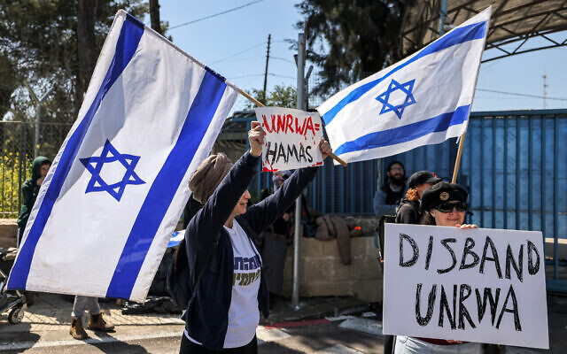 Izraēla informē ANO par saišu saraušanu ar UNRWA