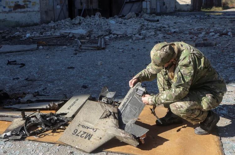 Ukraina notriekusi četrus dronus “Shahed” un raķeti