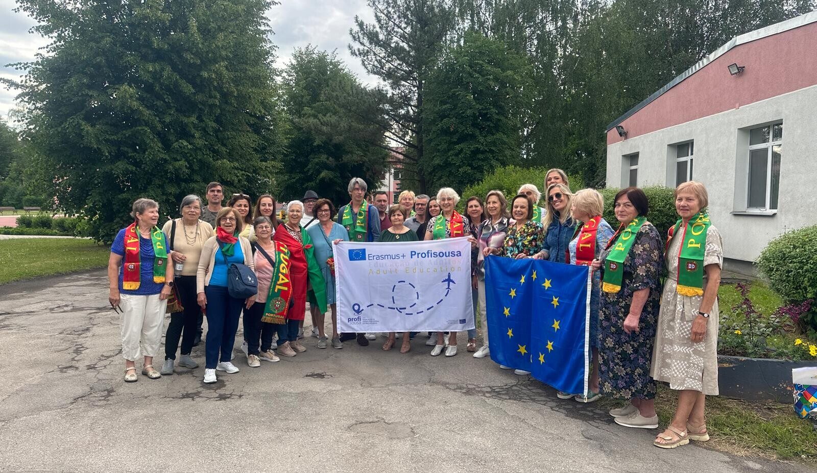 Zemgale: Portugāļu seniori viesojas Jelgavā