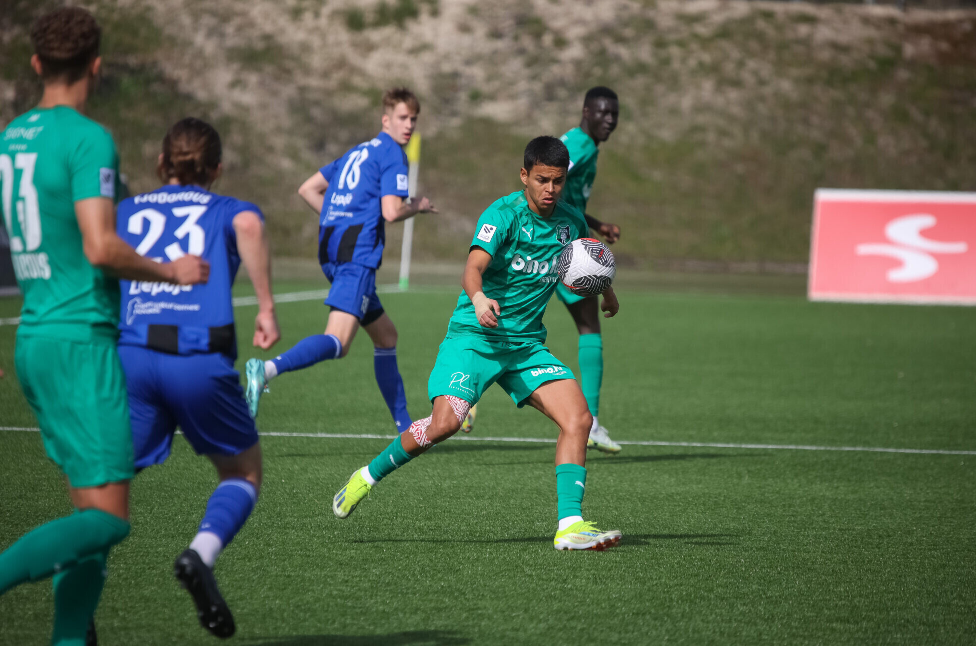 Latvijas futbola virslīgas 21. kārtas mačā “Grobiņa”/LFS tiksies ar “Audu”