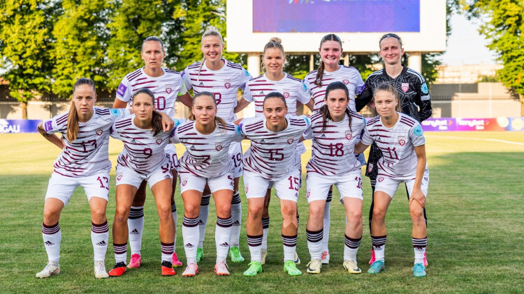 Latvijas futbolistes Eiropas čempionāta kvalifikāciju noslēdz ar uzvaru
