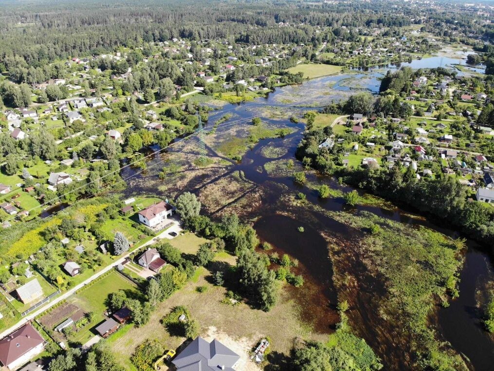 Plūdu dēļ Jelgavas novada Atpūtas ciema iedzīvotājiem jābūt gataviem evakuēties