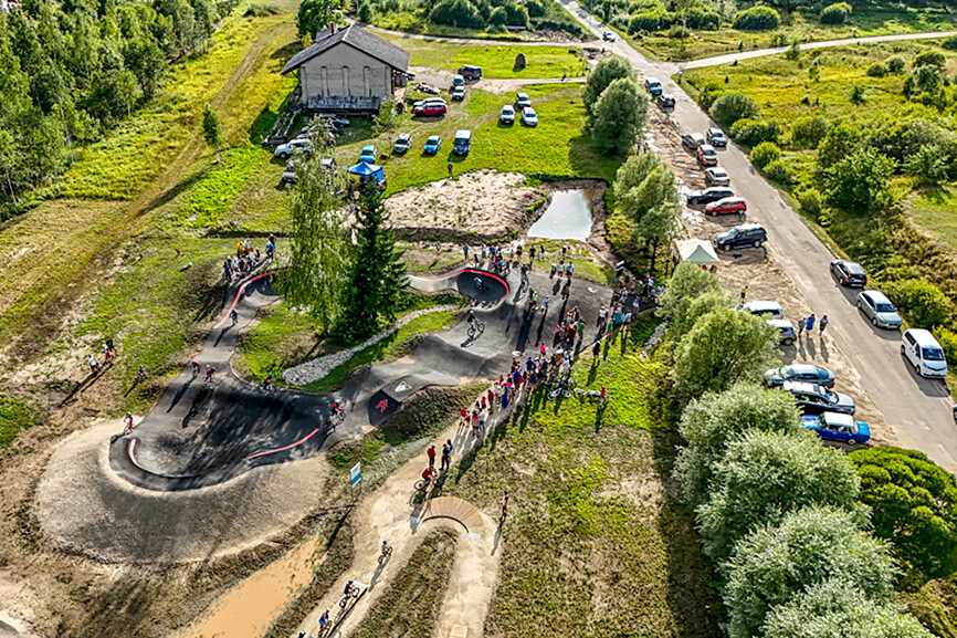 Vidzeme: Ērgļu ciemā tapusi velotrase