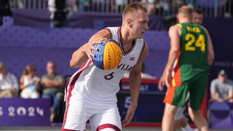Latvijas 3×3 basketbolistiem zaudējums cīņā par bronzas medaļām