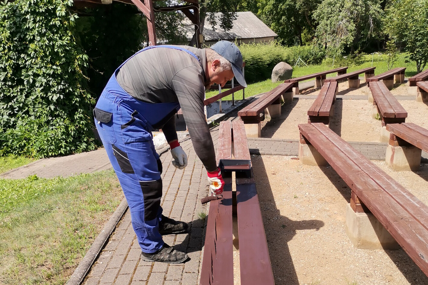 Latgale: Iedzīvotāji uzlabojuši Asūnes brīvdabas estrādi