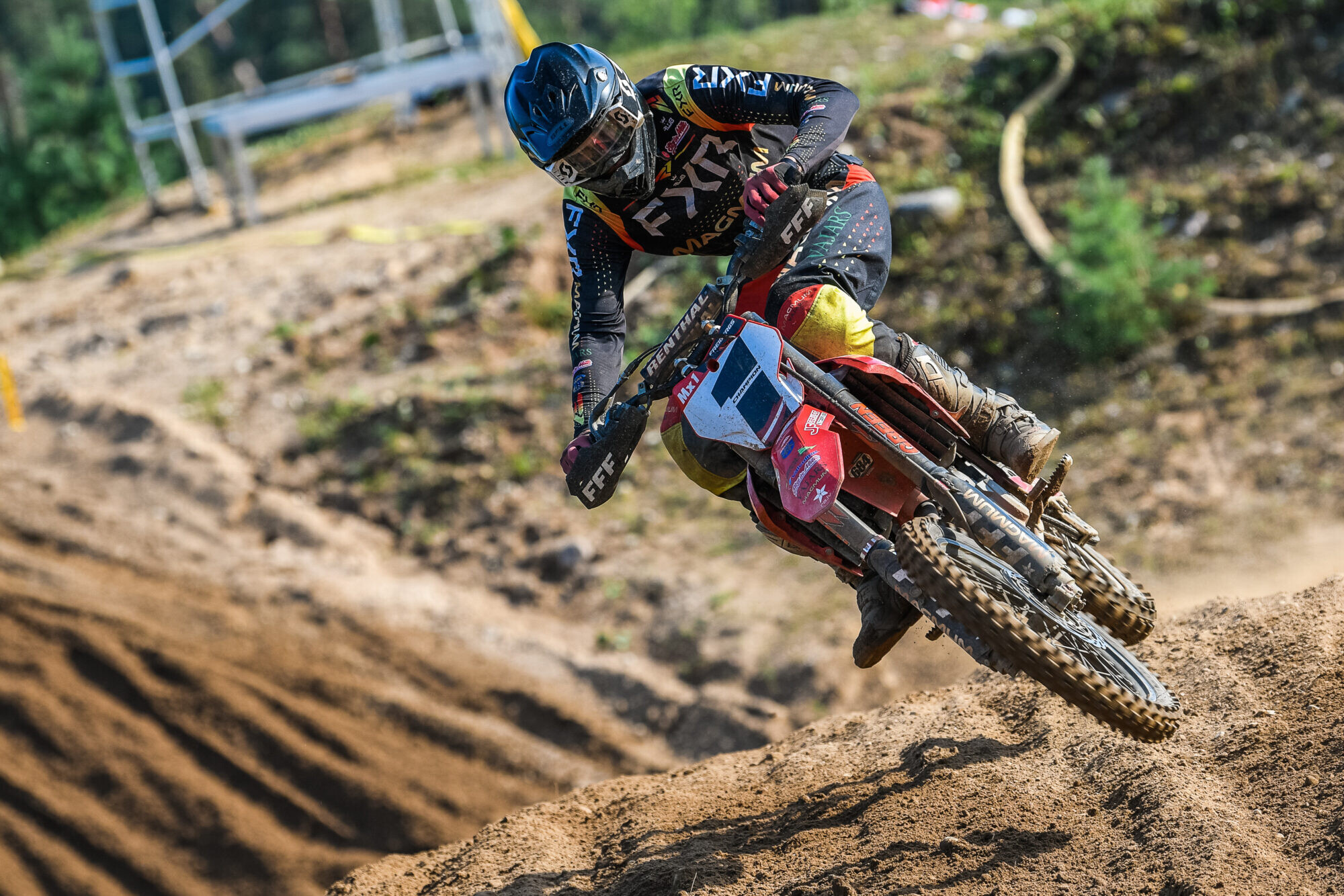 Uldis Freibergs Latvijas čempionātā motokrosa uzvar MX1 klasē