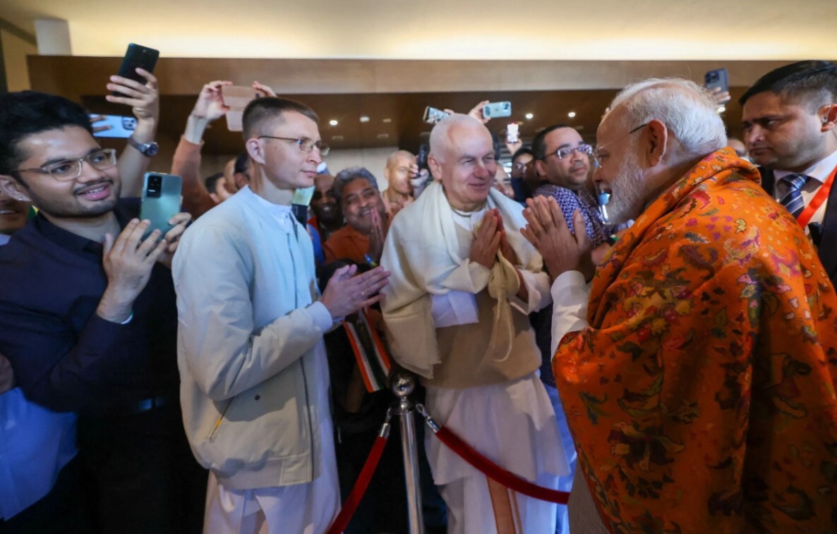 Indijas premjerministrs Narendra Modi ieradies Kijivā