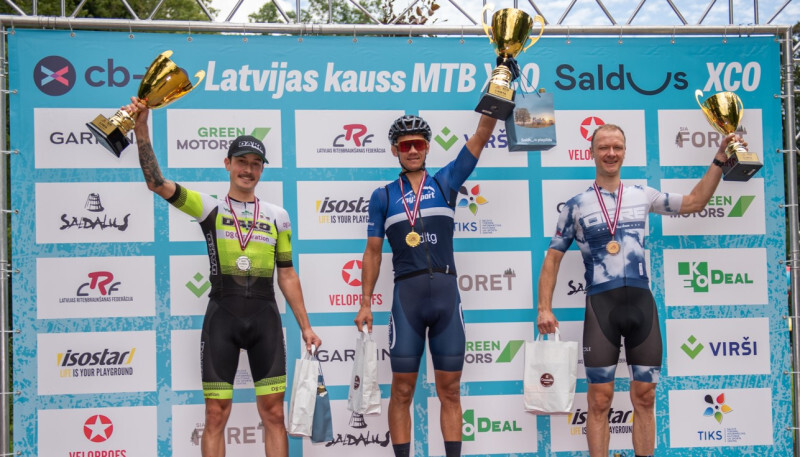MTB Saldus posmā uzvar Oskars Muižnieks