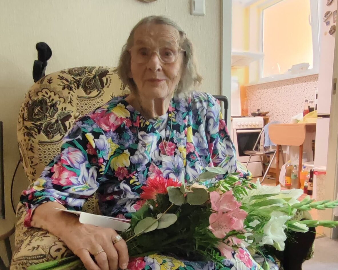 Simts pirmo gada jubileju atzīmē liepājniece Edīte Ženija Dreimane
