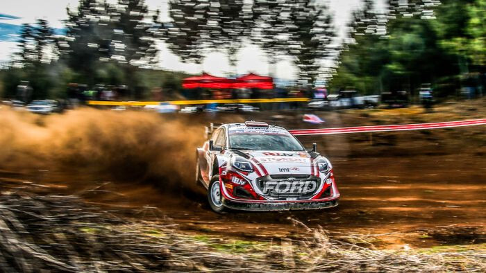 Video: Sesks WRC posmā Čīlē otrajā dienā vienā no ātrumposmiem sasniedz septīto labāko rezultātu