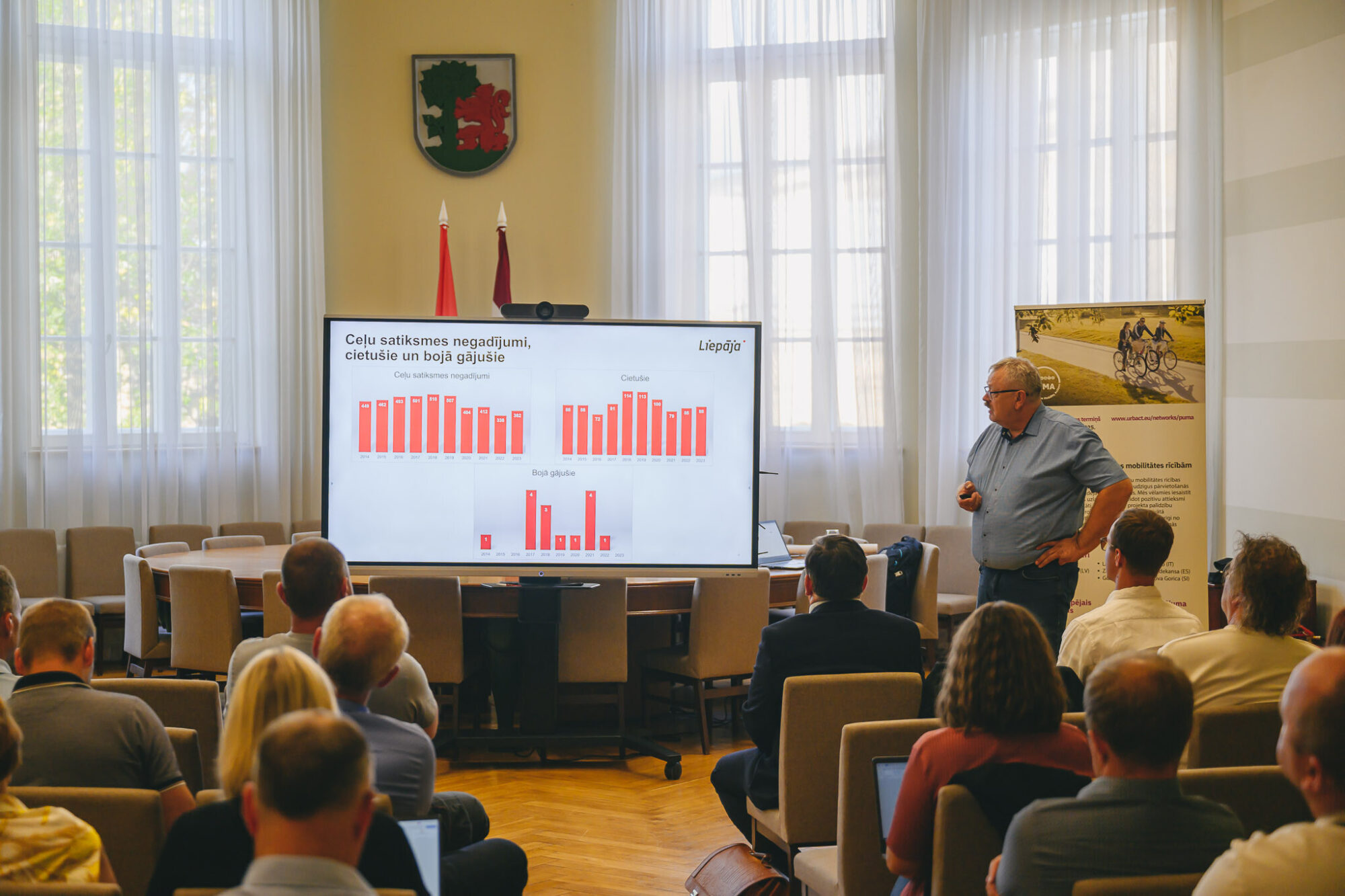 Foto: Diskutē par Liepājas integrēto mobilitātes rīcības plānu 2035. gadam