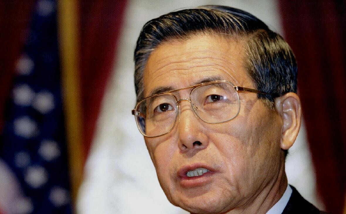 Miris bijušais Peru prezidents Alberto Fuhimori