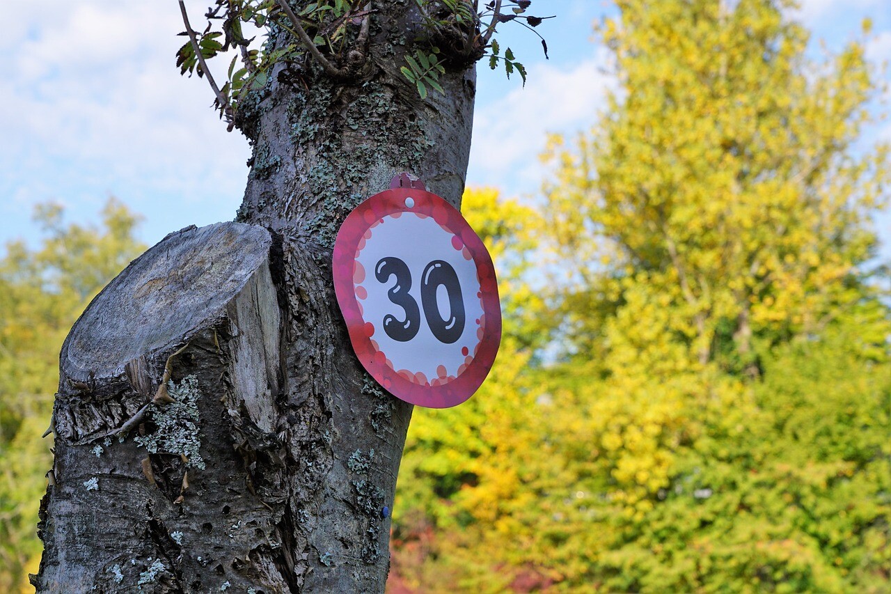 Zīmi “30” Beberliņos nenovietos