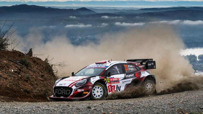 Video: Sesks WRC Čīles rallija pēdējā dienā uzrāda rezultātus pirmā desmitnieka robežās