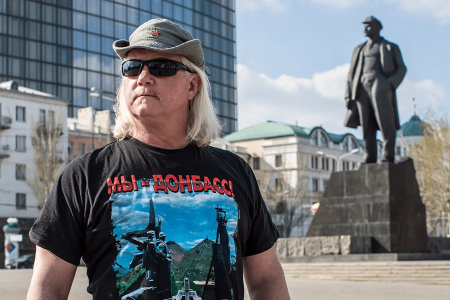 Par prokrieviskā amerikāņa nogalināšanu Doneckā apsūdz Krievijas karavīrus