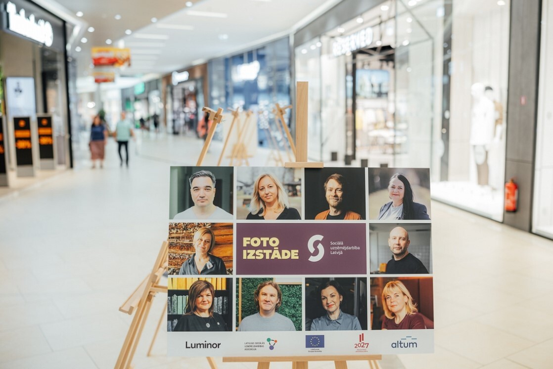 Liepājā skatāma foto izstāde “Sociālā uzņēmējdarbība Latvijā”