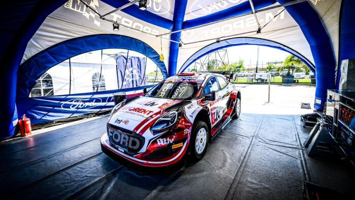 Video: Seska ekipāžai WRC Čīles posma treniņos otrā vieta
