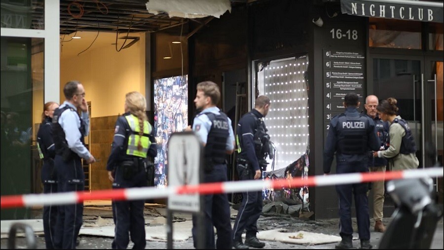Sprādzienā Ķelnes centrā bojāta ēka un ievainots viens cilvēks