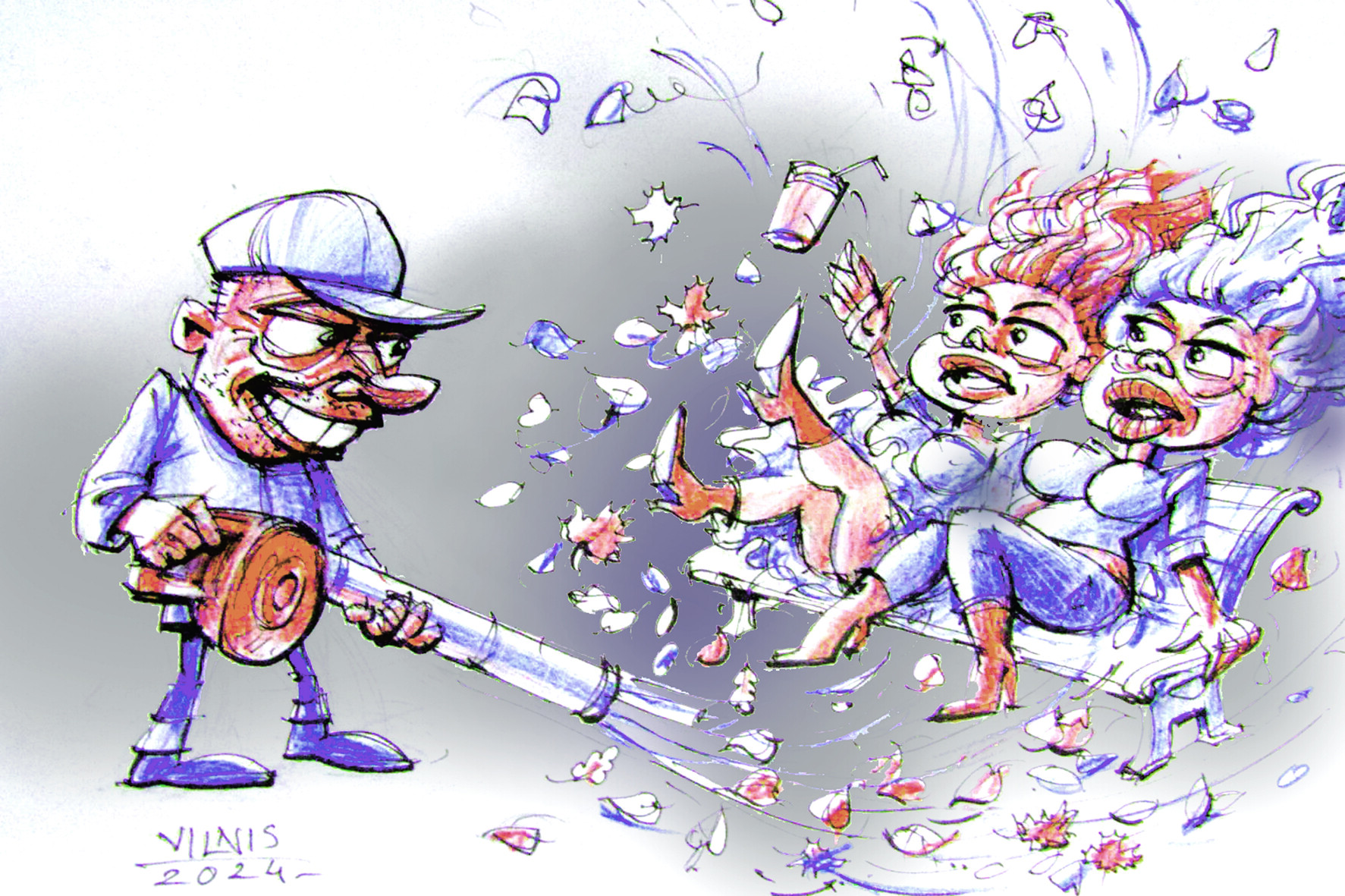 Karikatūra: Lappūtis