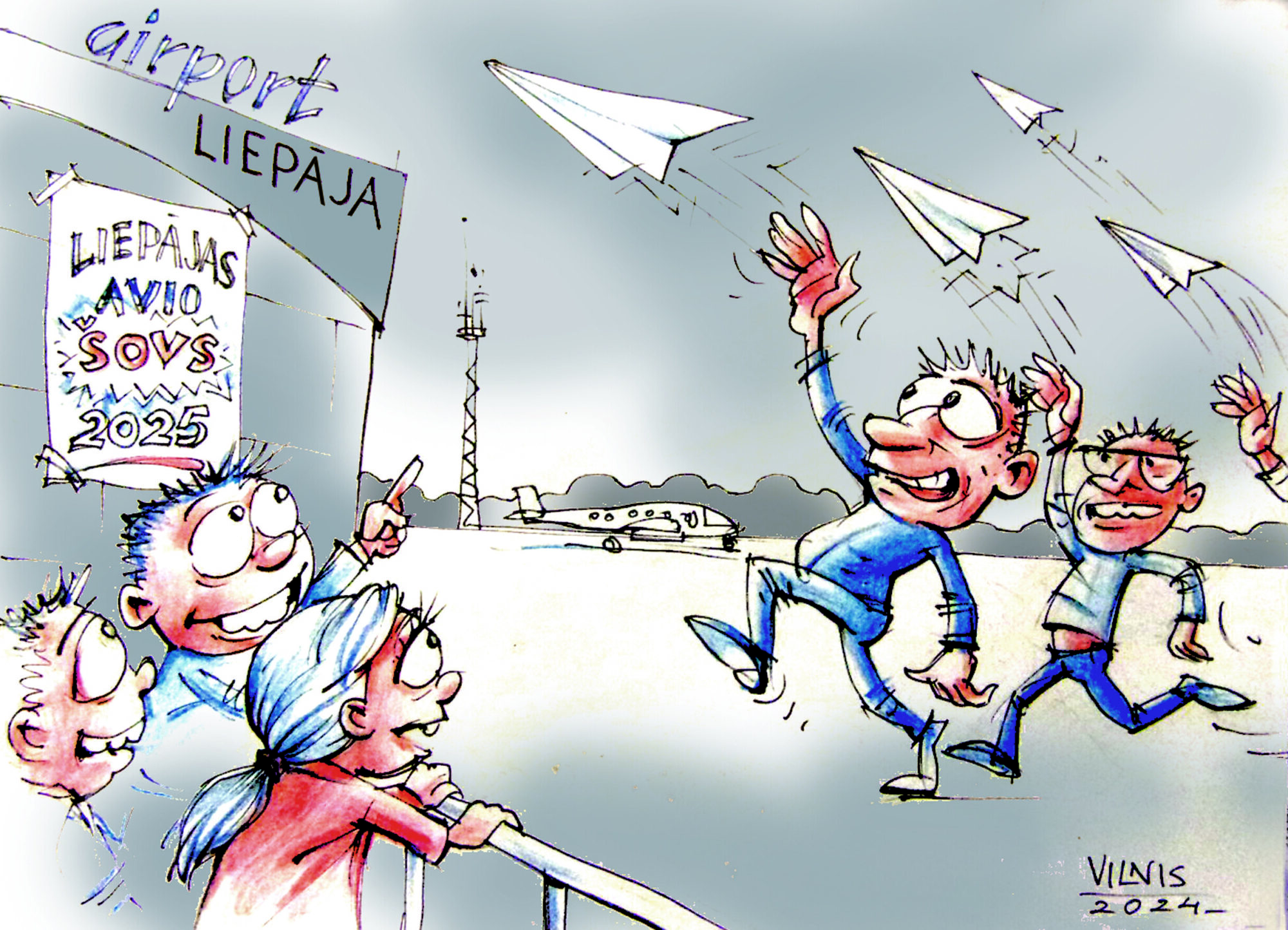 Karikatūra: Viss notiek