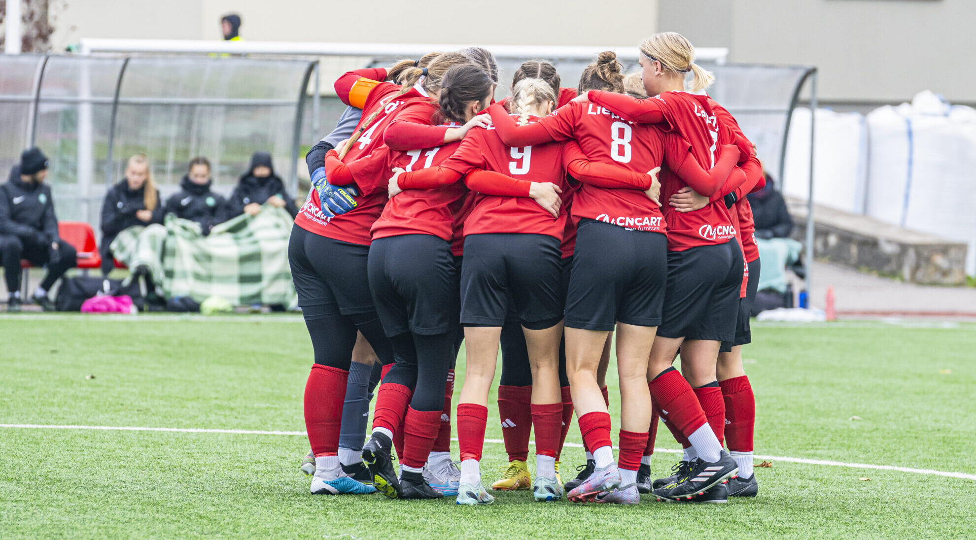 Liepājas futbolistes pirmo vārtu meklējumos