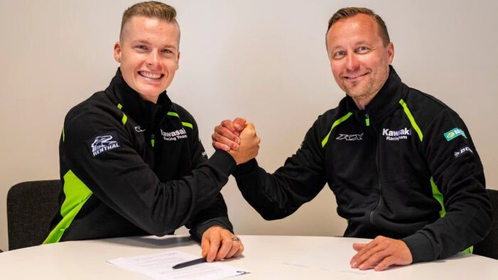 Motokrosists Pauls Jonass 2025. gadā pārstāvēs “Kawasaki” komandu