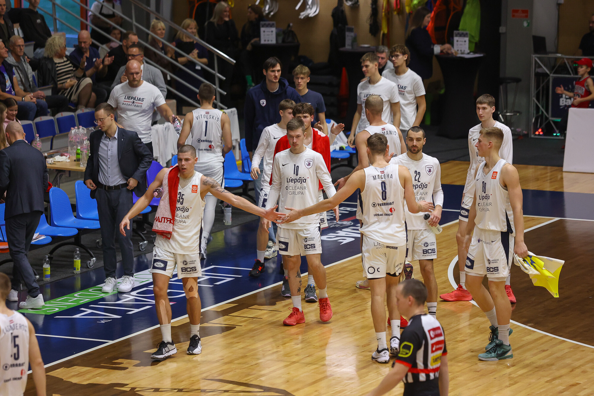 “Liepājas” basketbolistiem zaudējums LBL ceturtdaļfināla pirmajā mačā