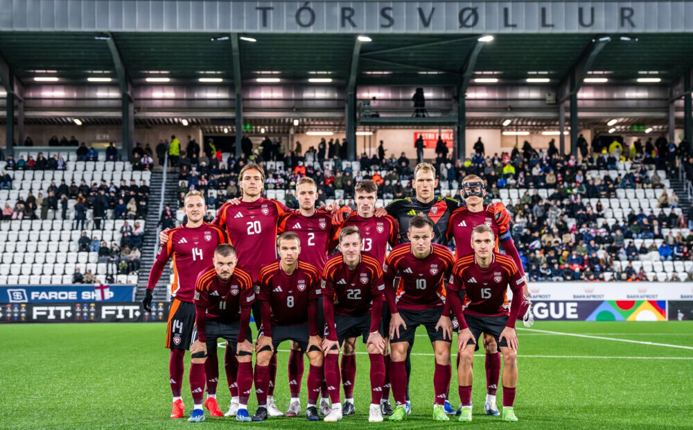 Latvijas futbola izlase FIFA rangā saglabā 140. vietu