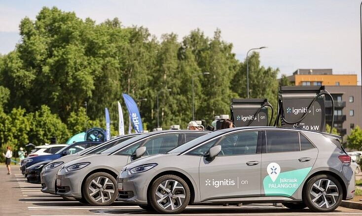 “Laumas” rajonā būvēs elektroauto uzlādes punktu