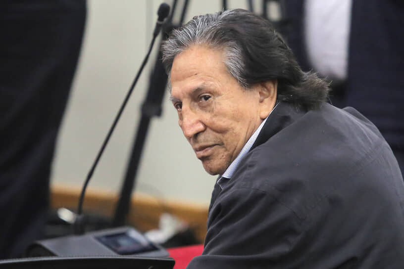 Peru eksprezidentam Toledo piespriesti 20 gadi cietumā par korupciju