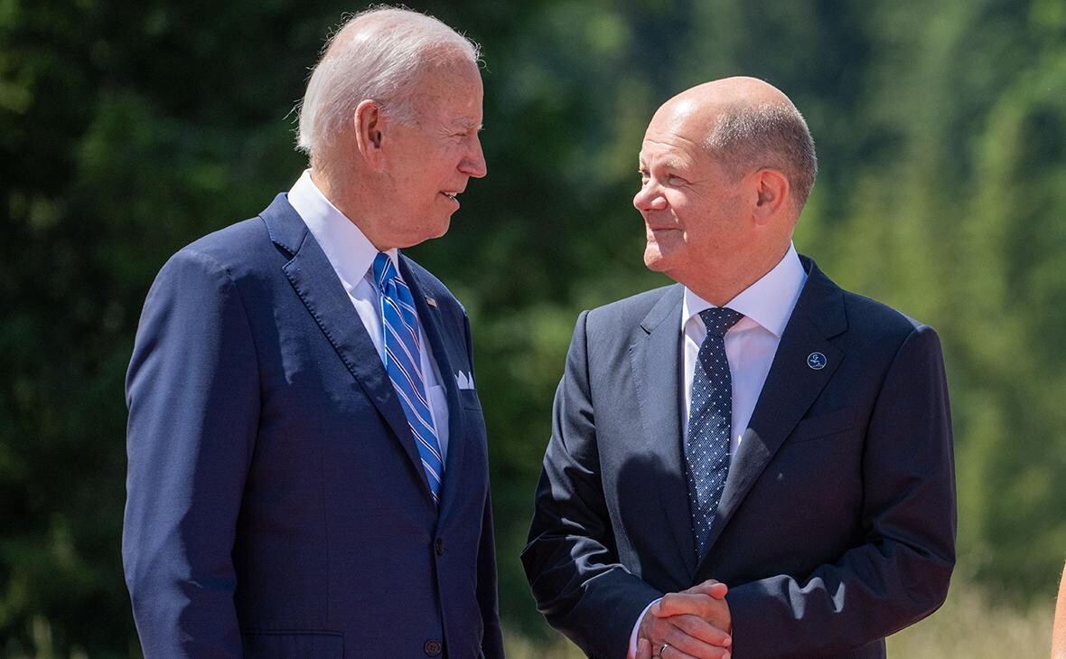 Šolcs uzņem vizītē Baidenu ar pateicības vārdiem par līderību NATO