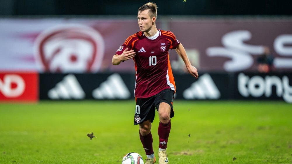 Latvijas futbolisti UEFA Nāciju līgas mačā viesos spēkosies ar Fēru salām