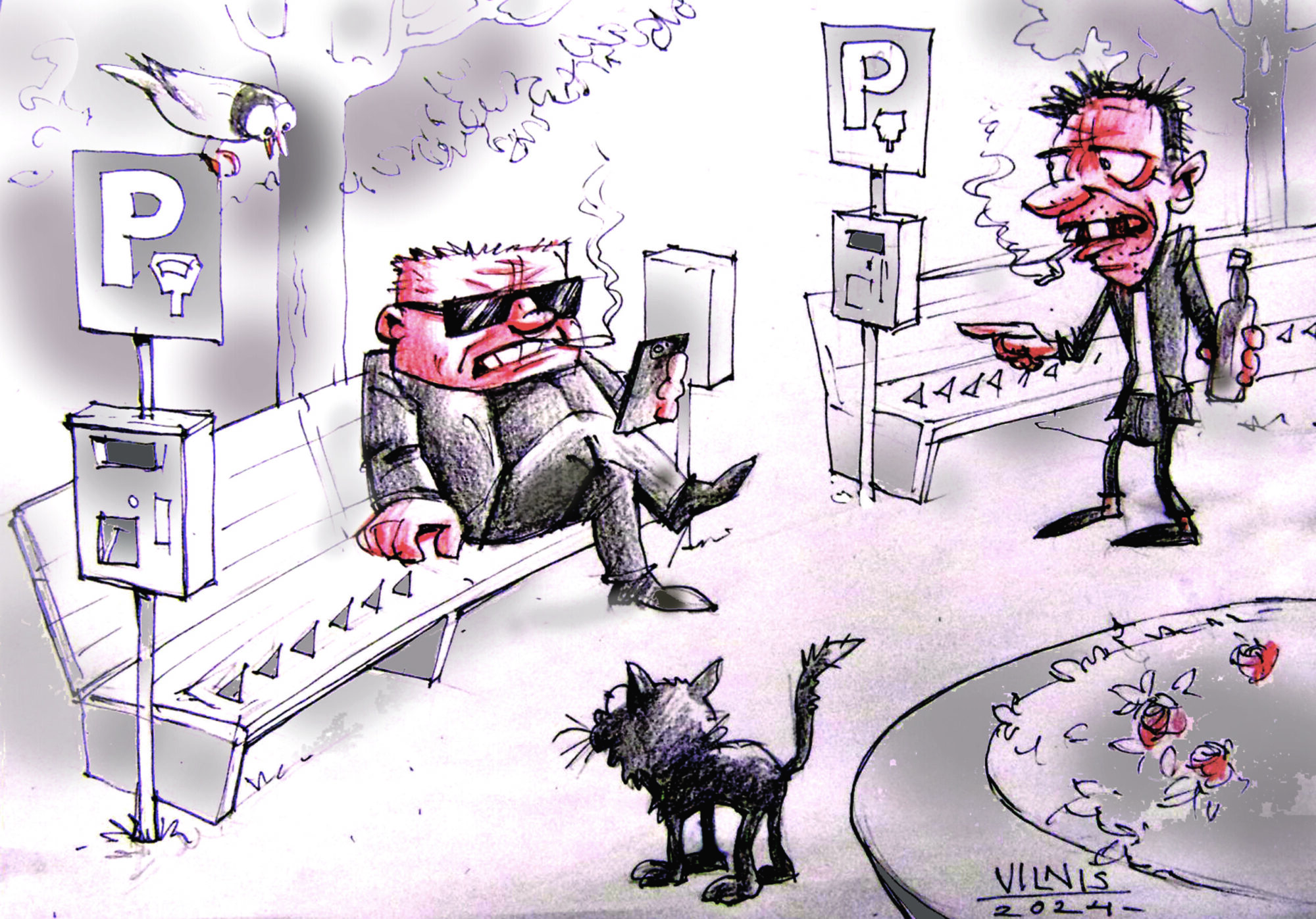 Karikatūra: Maksas soliņi